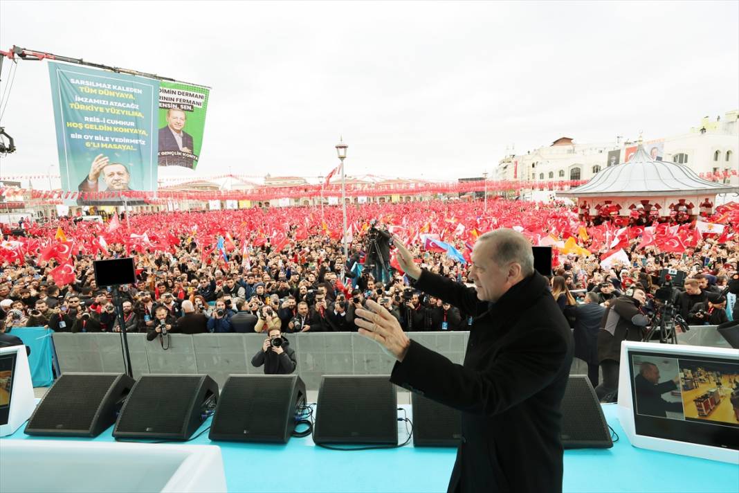 Cumhurbaşkanı Erdoğan Konya'da 12