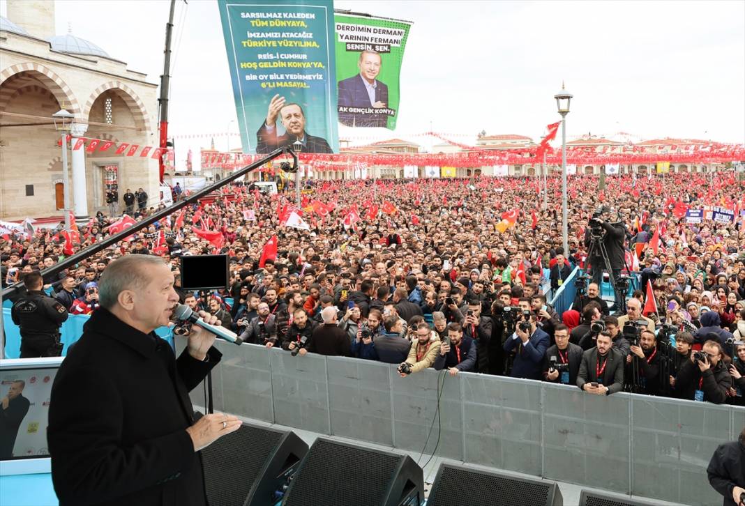 Cumhurbaşkanı Erdoğan Konya'da 14