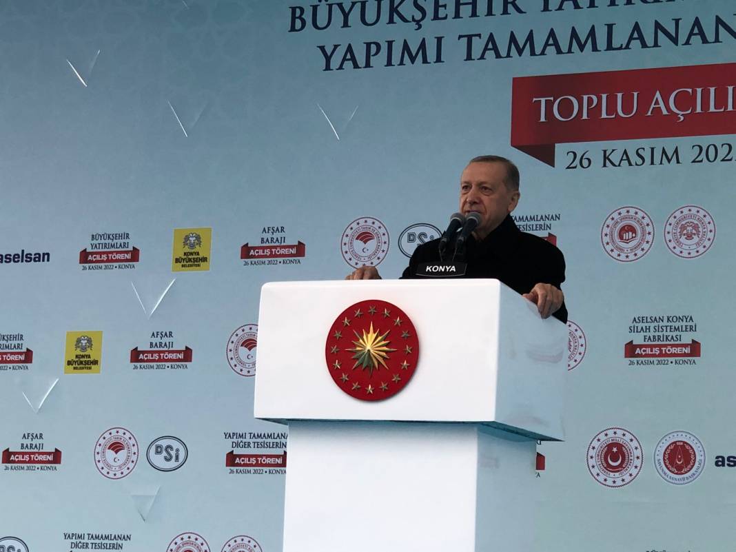 Cumhurbaşkanı Erdoğan Konya'da 8