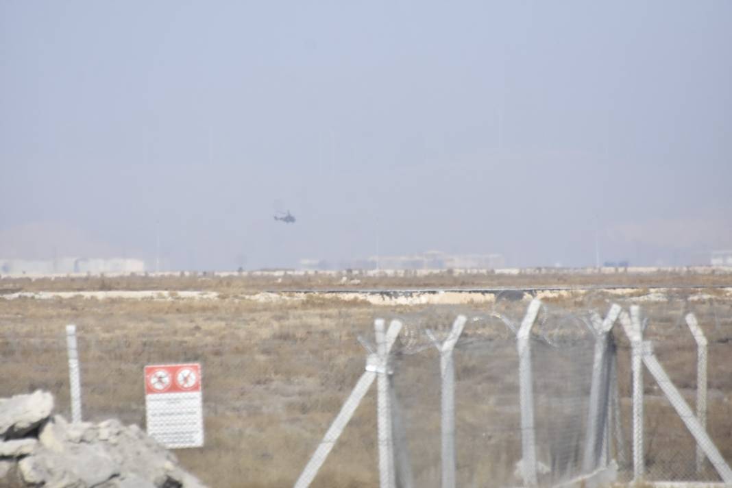 Konya'da askeri eğitim uçağı düştü 6