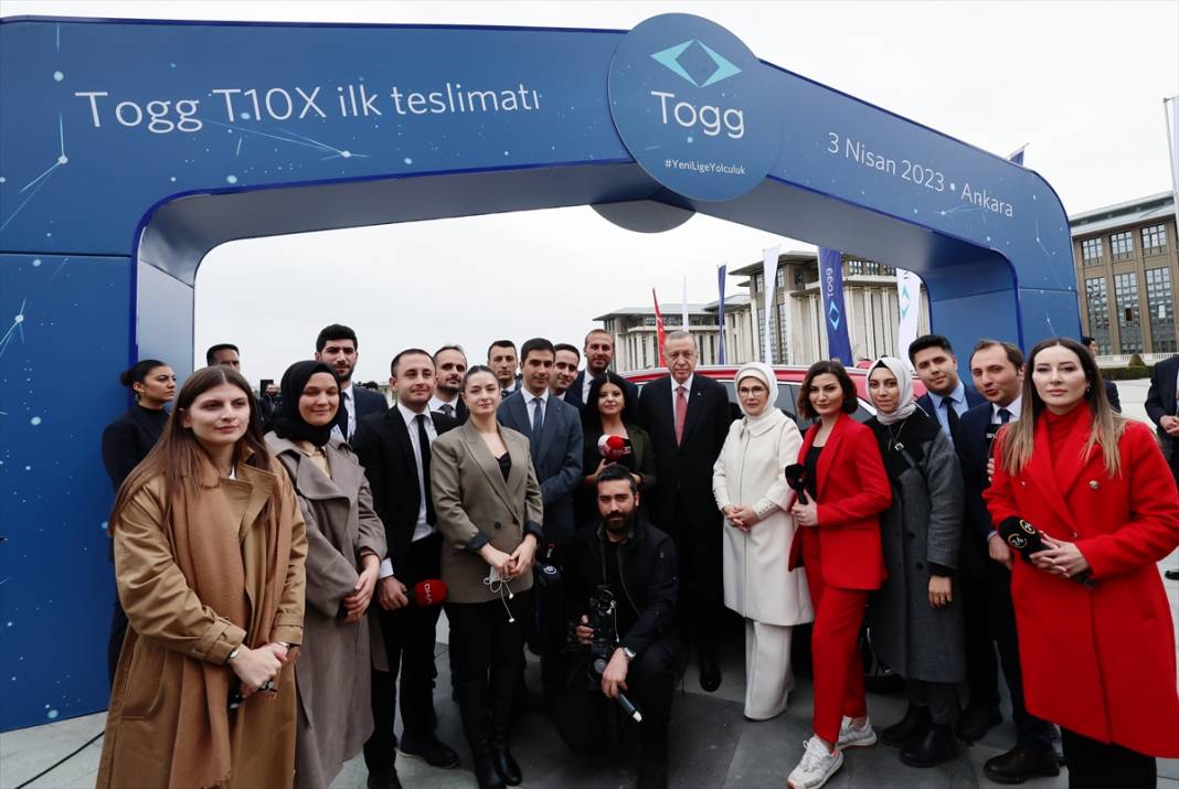 Cumhurbaşkanı Erdoğan, ''Togg T10X İlk Teslimatı Programı’'na katıldı 1