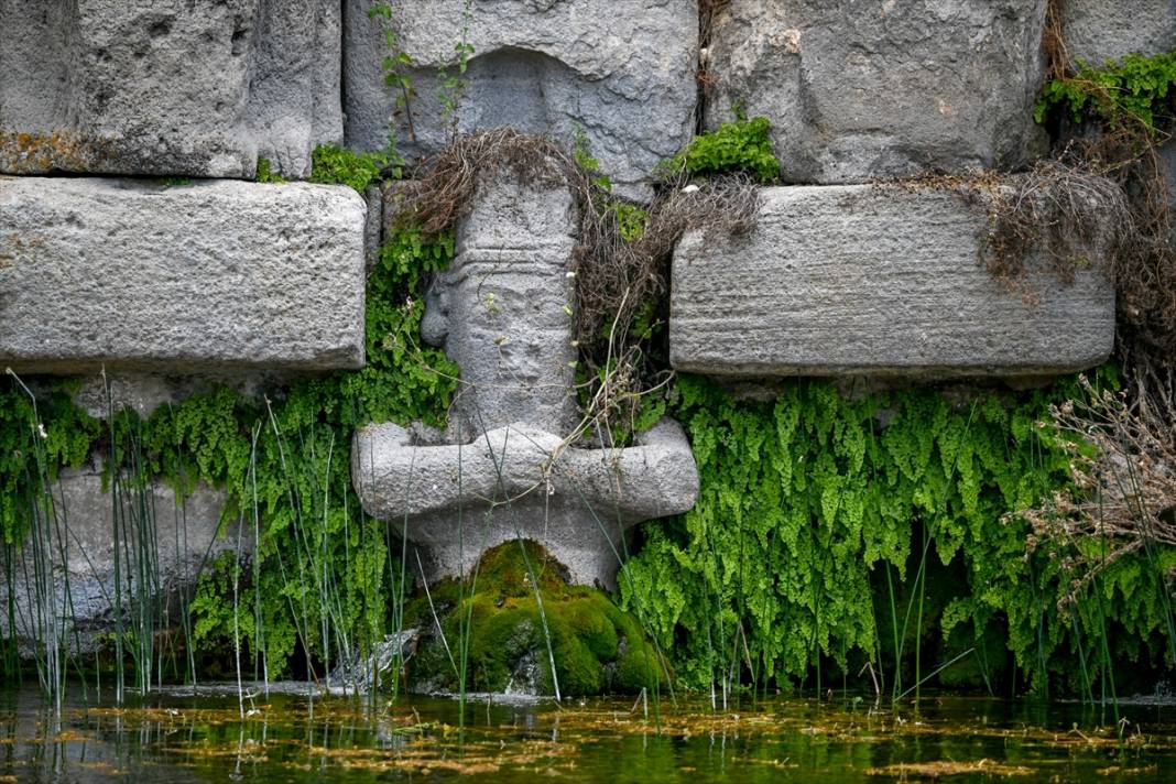 Eflatunpınar Hitit Su Anıtı mimarisiyle ilgi çekiyor 6