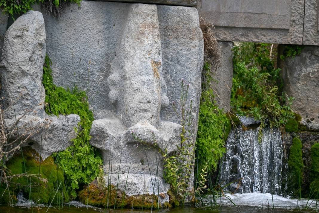 Eflatunpınar Hitit Su Anıtı mimarisiyle ilgi çekiyor 8