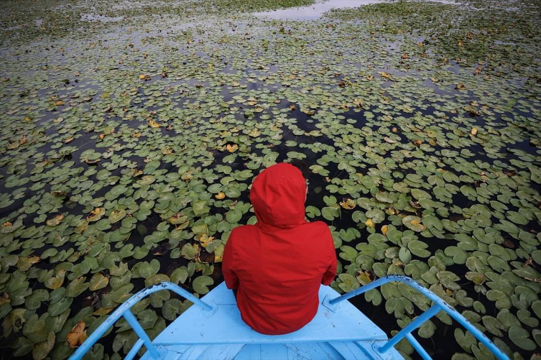 Konya'daki gölün sığ kıyıları fotoğraf tutkunlarının uğrak yeri oldu 4