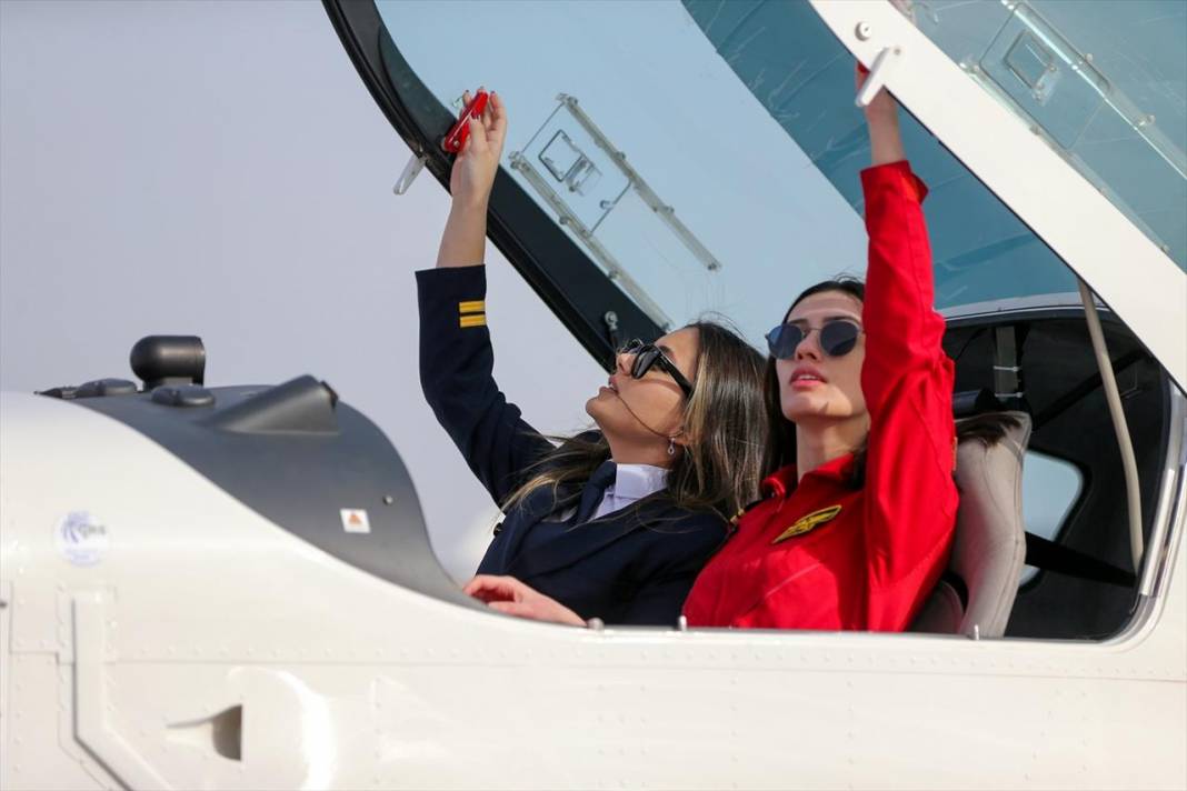 Geleceğin kadın kaptan pilotları Konya'da yetişiyor 5