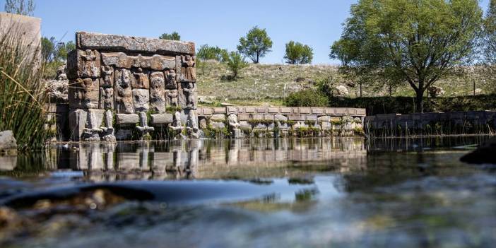 Konya'da Hititerden kalma anıta yoğun ilgi