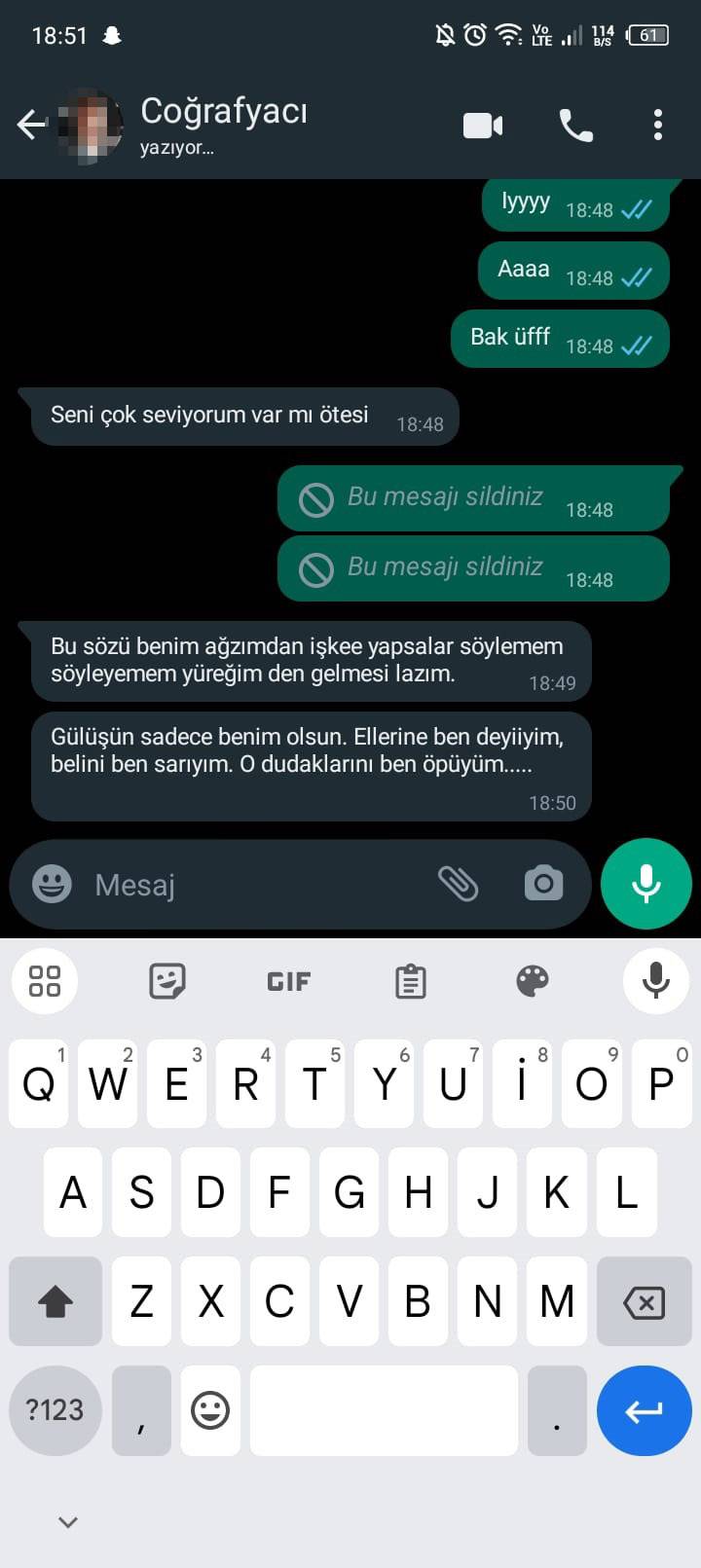 Konya'da cinsel istismar! Öğretmenin attığı WhatsApp mesajları ortaya çıktı 4