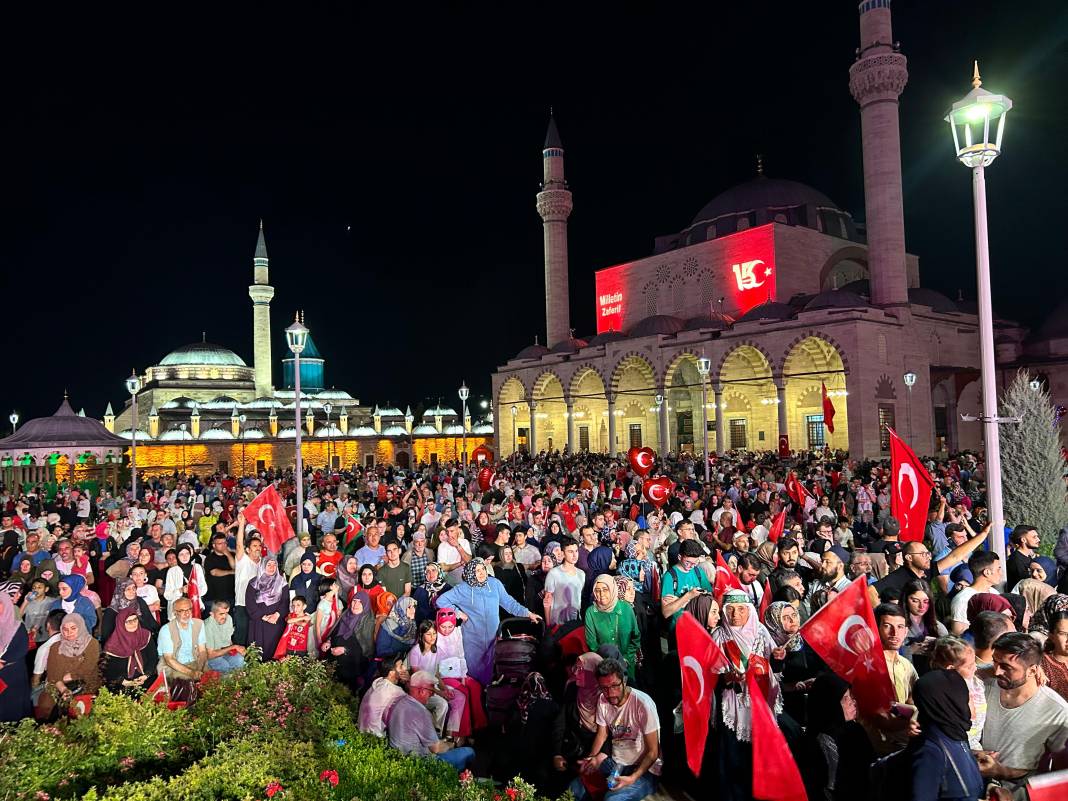 15 Temmuz'da Konyalılar tek yürek oldu 9