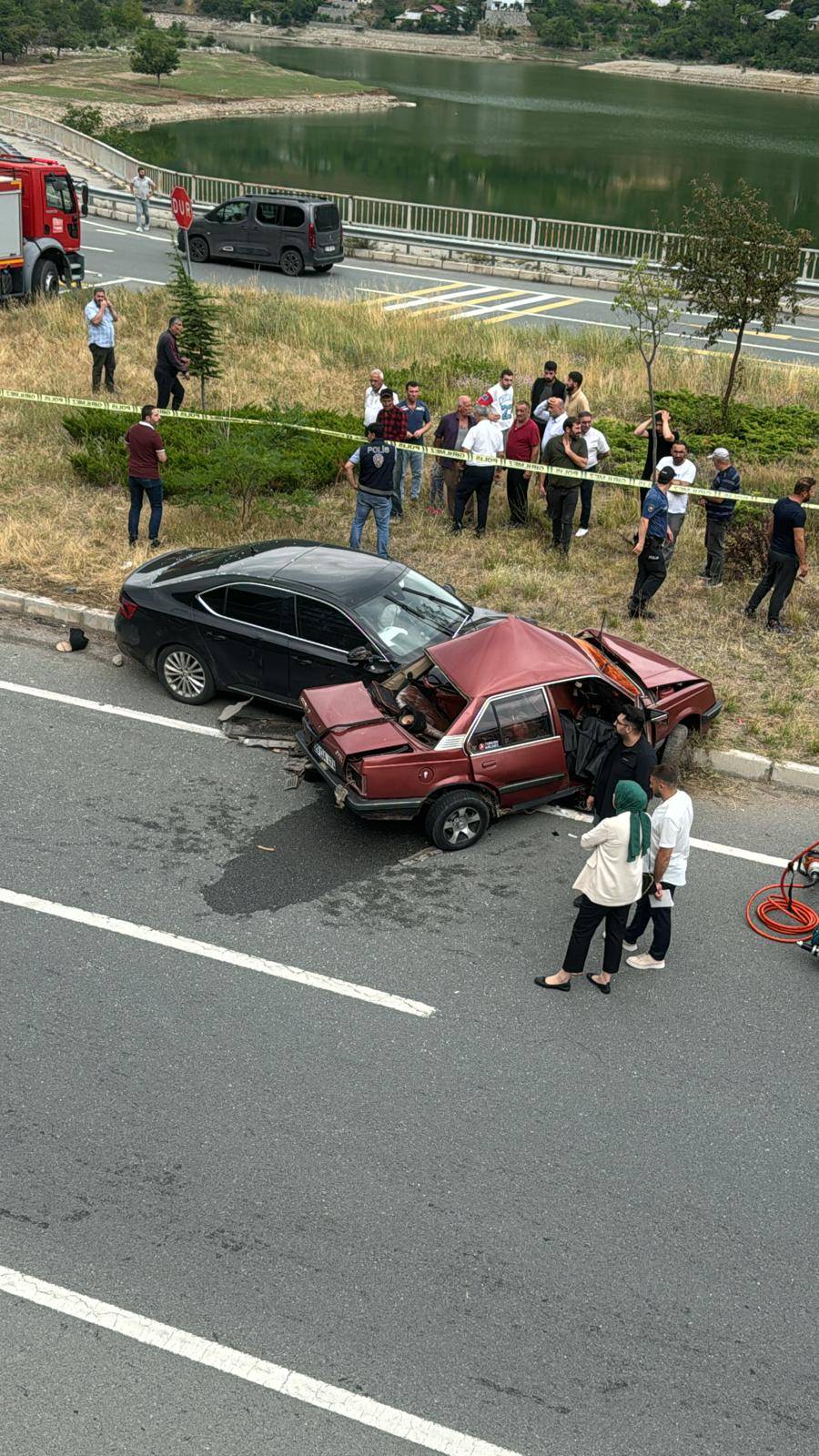 Gümüşhane'de çift hayatını kaybetti! 3 torun ise yaralı 7