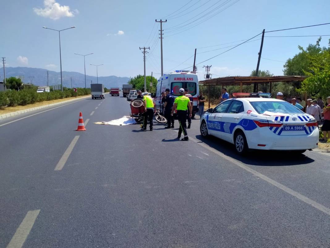 Aydın'da gencin sonu motosikletten oldu! Ailesi yasa boğuldu 2