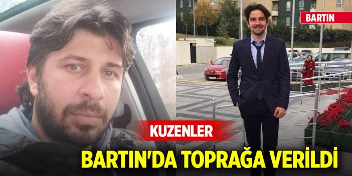 İstanbul'da motosiklet kazasında ölen kuzenler, Bartın'da toprağa verildi