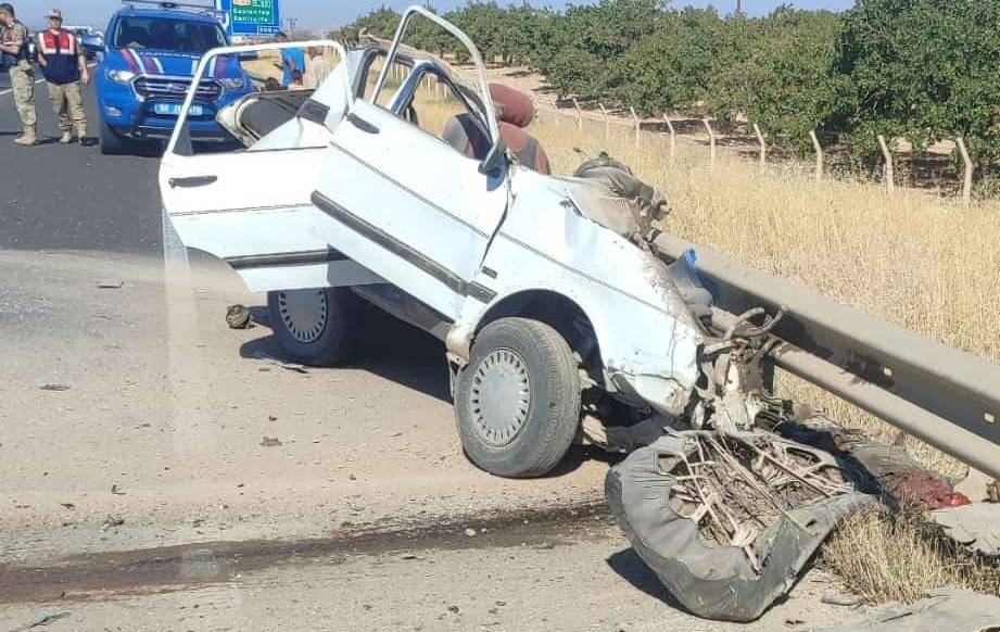 Şanlıurfa'da otomobil hurdaya döndü! Sürücü hayatını kaybetti 5