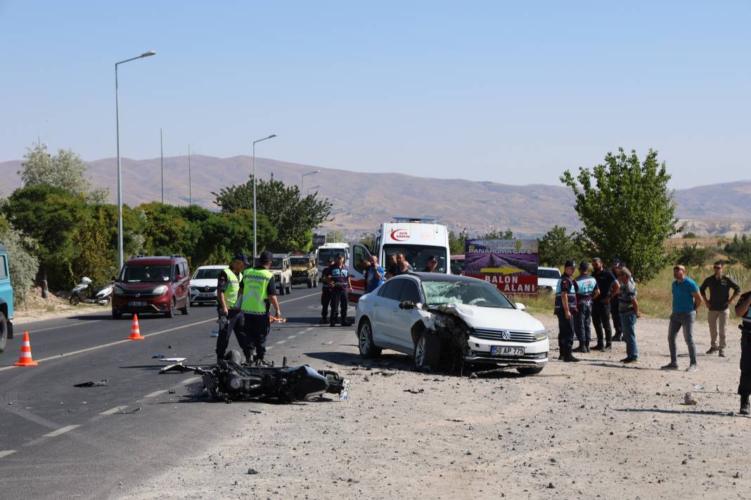 Nevşehir'de kaza! Hayatını kaybetti 1