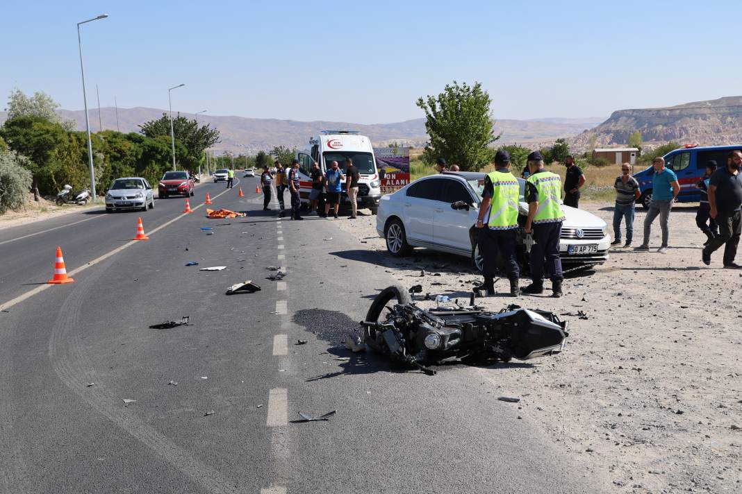 Nevşehir'de kaza! Hayatını kaybetti 2