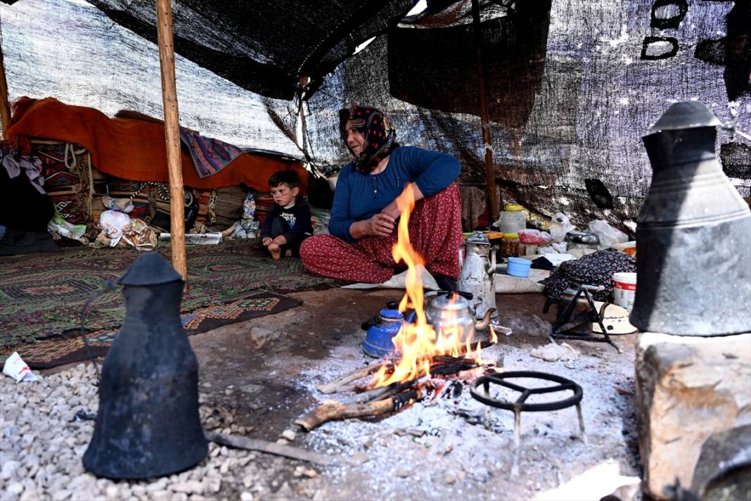 Dağ başında geçen bir ömür... Konya'da geleneklerini yaşatıyorlar 2