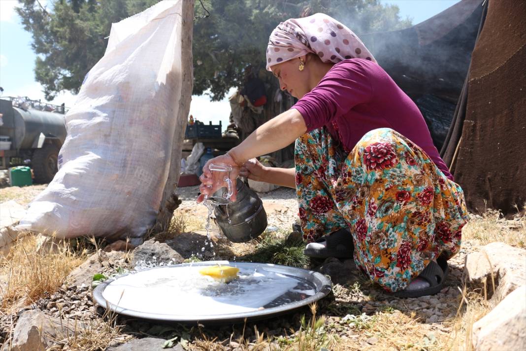 Dağ başında geçen bir ömür... Konya'da geleneklerini yaşatıyorlar 6