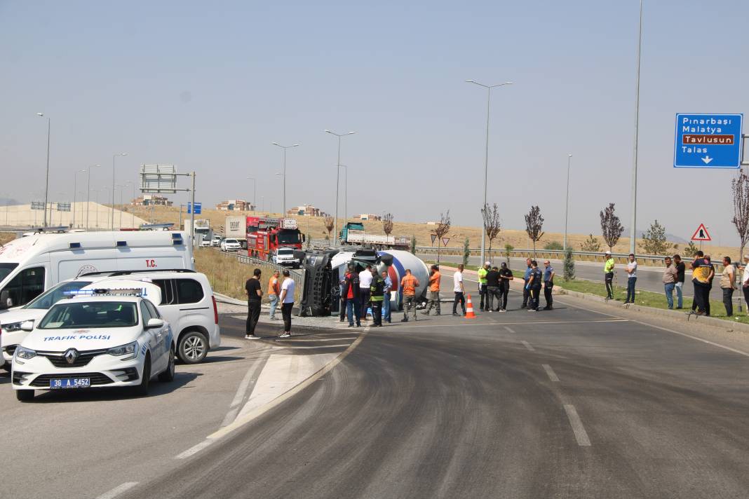 Kayseri'de beton mikseri can aldı! 6