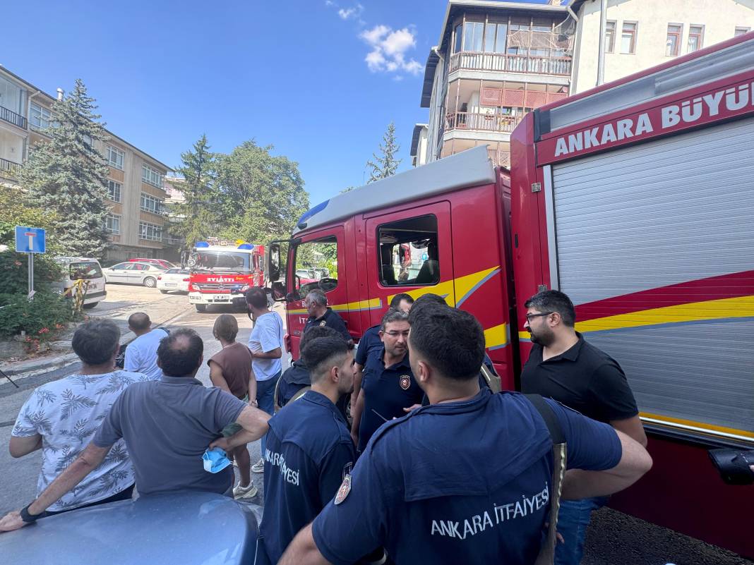 Ankara'da doğal gaz kaynaklı patlama: 1 ölü 2