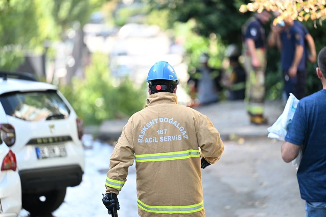 Ankara'da doğal gaz kaynaklı patlama: 1 ölü 5