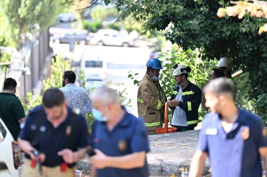 Ankara'da doğal gaz kaynaklı patlama: 1 ölü 6