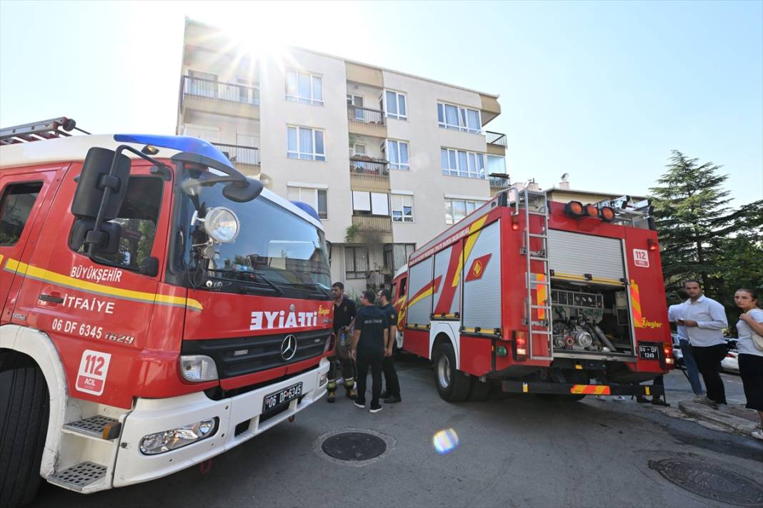 Ankara'da doğal gaz kaynaklı patlama: 1 ölü 7