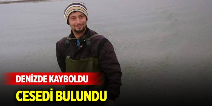 Samsun'da  tekneden düşüp kaybolan balıkçının cansız bedeni bulundu