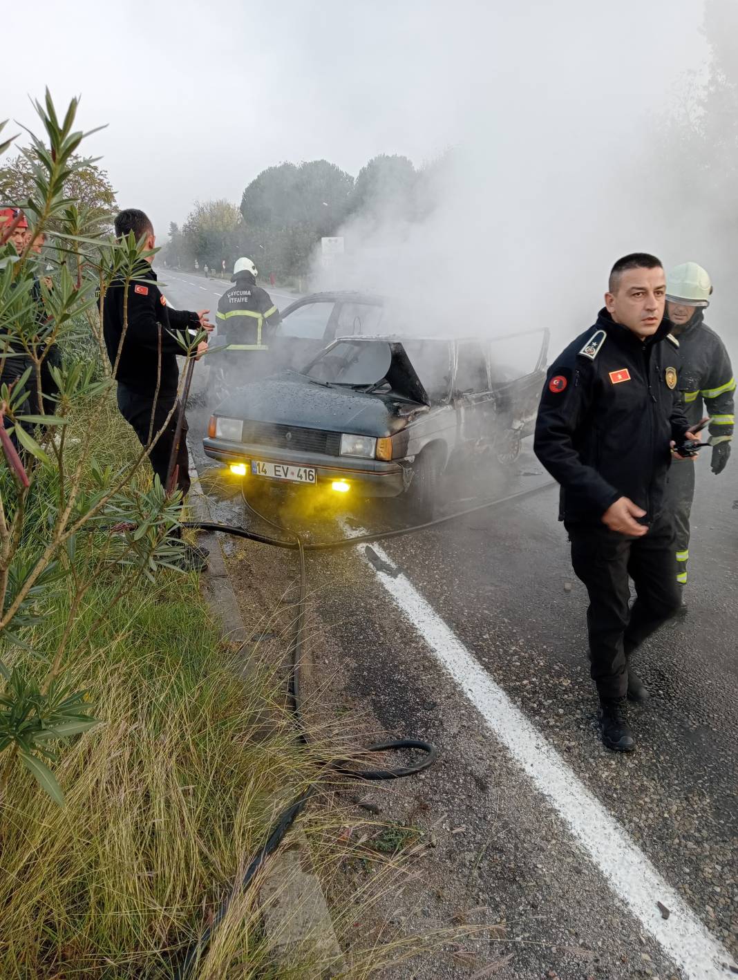 Zonguldak'ta çarpışan otomobiller alev aldı! 25 yaşındaydı, hayatını kaybetti 6