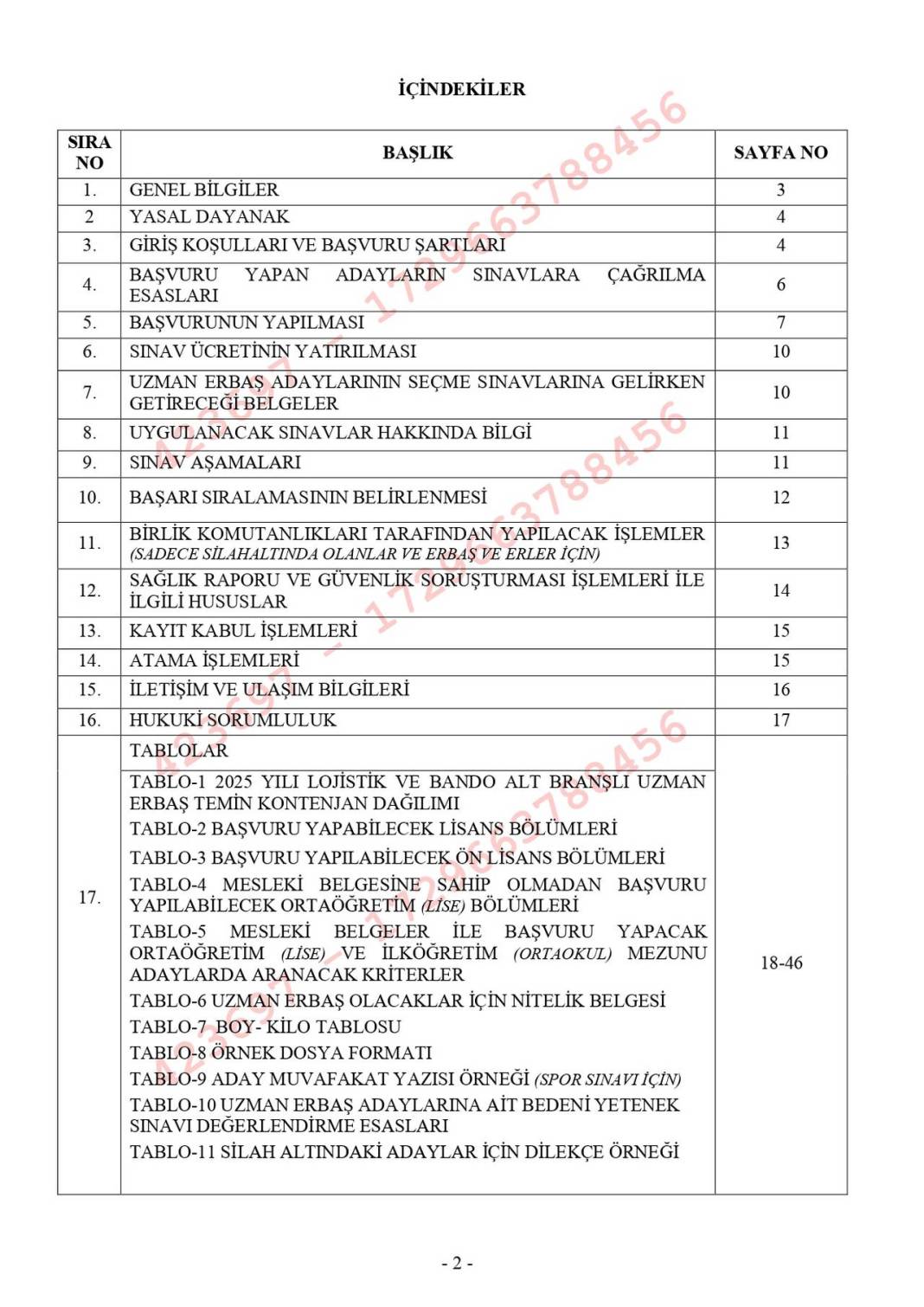 Jandarma uzman erbaş alımı 2025 kılavuzu 3