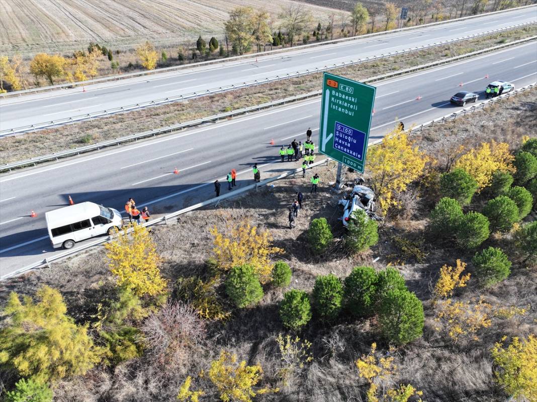 Edirne'de can pazarı! 2 kişi öldü, 3 kişi yaralandı 1