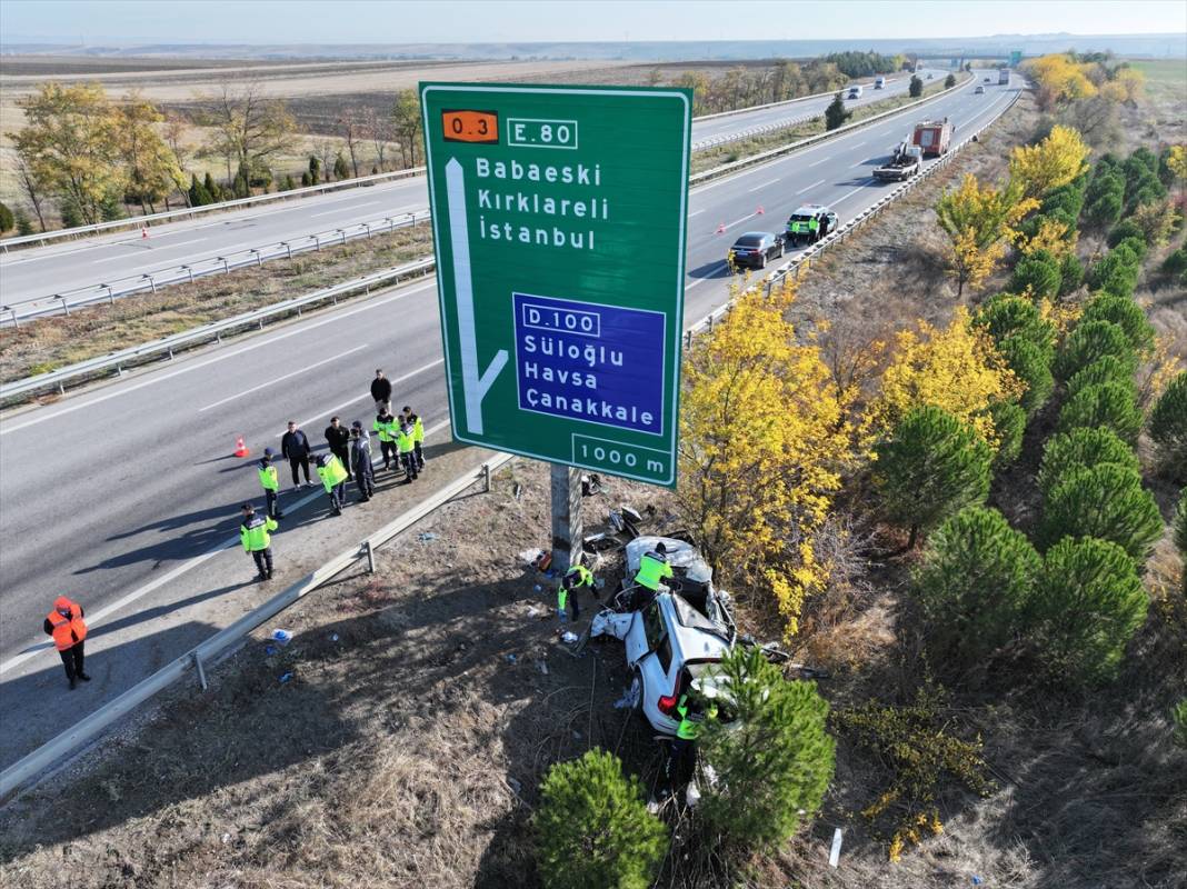 Edirne'de can pazarı! 2 kişi öldü, 3 kişi yaralandı 2