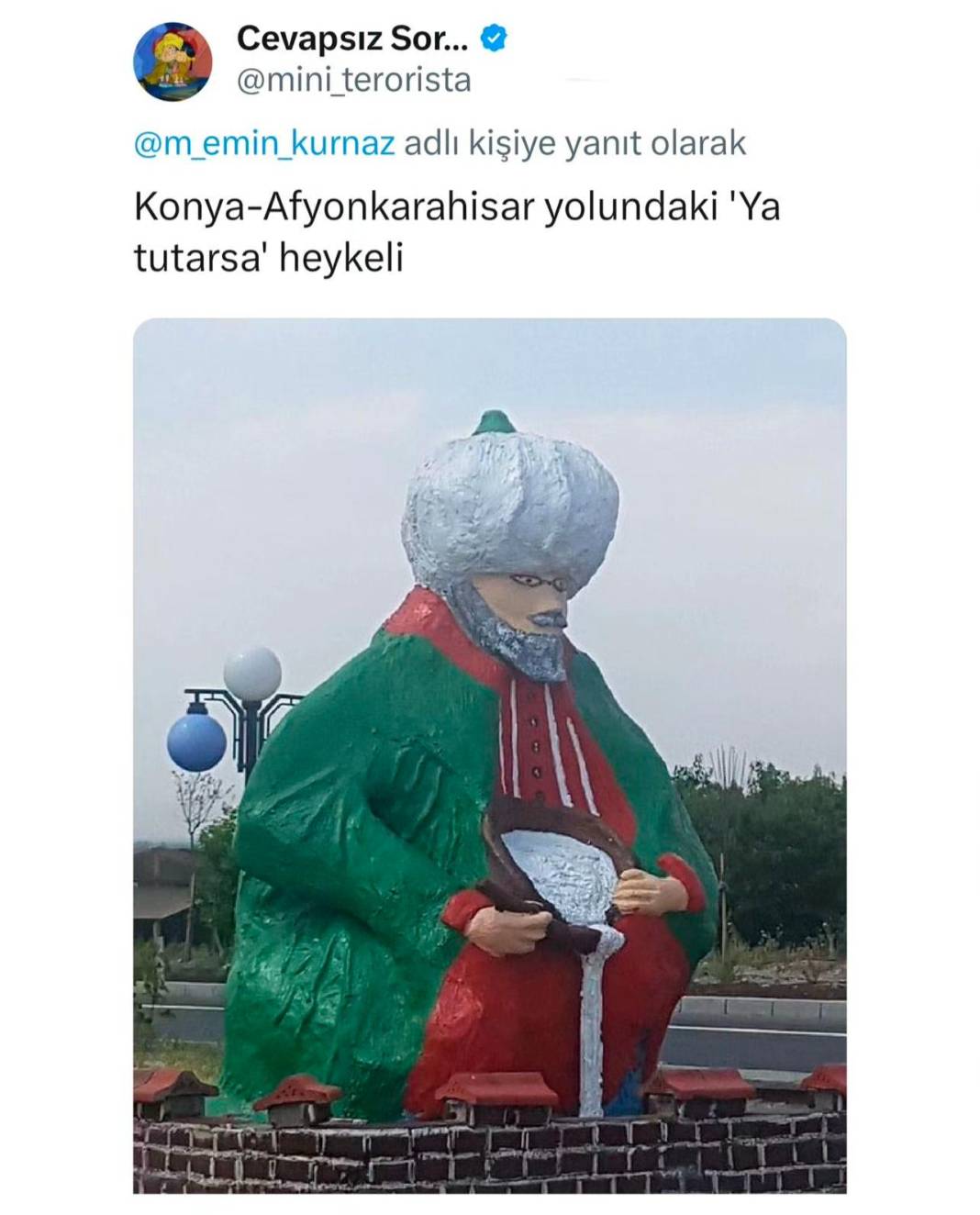 Türkiye’deki heykellere şok olacaksınız! Bakın Konya’nın hangi heykeli var 5