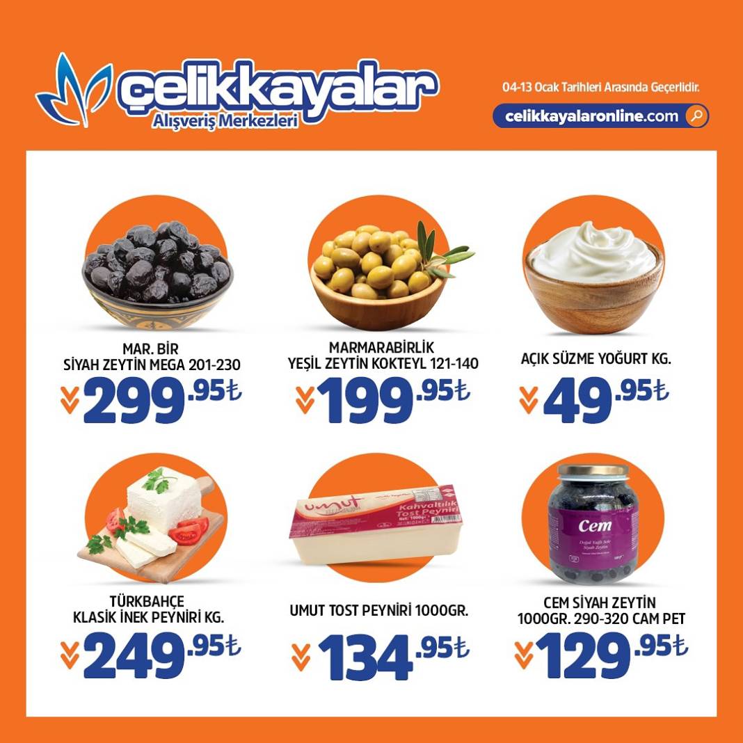 Konya'nın zincir marketinde indirim günleri... 9