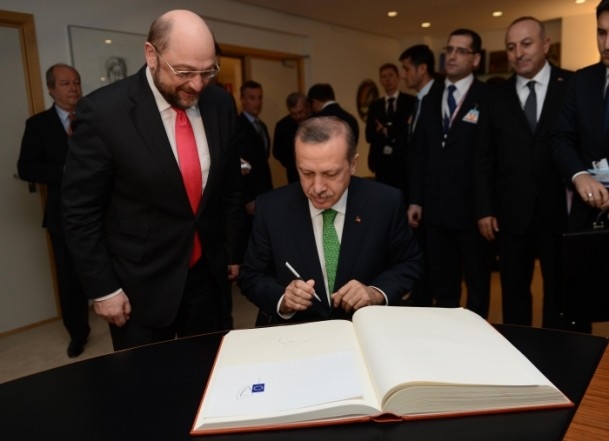 Başbakan Erdoğan - AP Başkanı Schulz görüşmesi 10