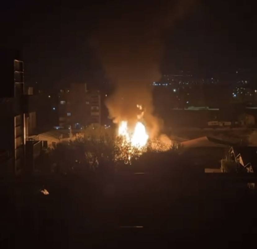 Konya'da iş yeri deposunda yangın 2