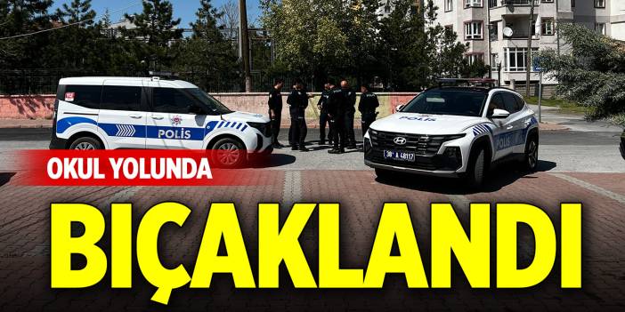 Çocuklarını almaya gittiği okulun önünde, eski eşi tarafından bıçaklandı