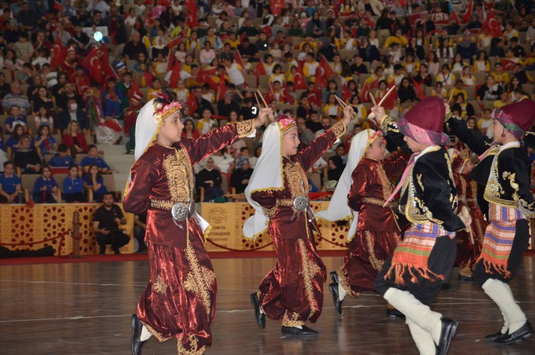 Konya'da 23 Nisan Ulusal Egemenlik ve Çocuk Bayramı kutlandı 2