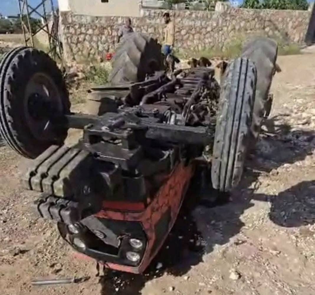 Sürdüğü traktör sonu oldu, acı haberi geldi 2