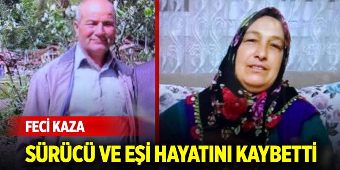 Manisa'da otomobilin çarptığı motosikletin sürücüsü ile yanındaki eşi öldü