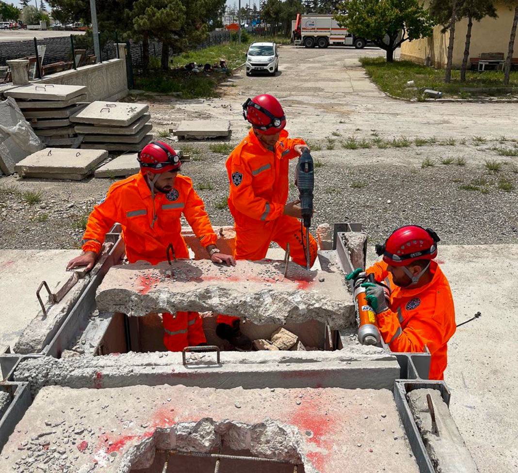 Konya afetlere hazırlanıyor 10