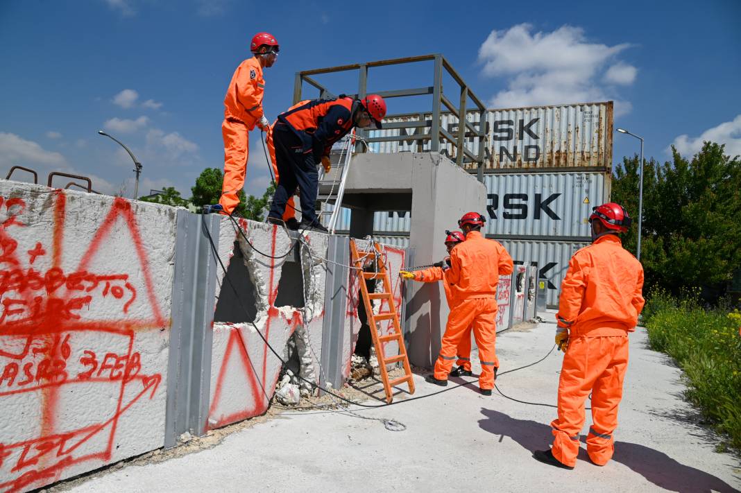 Konya afetlere hazırlanıyor 5