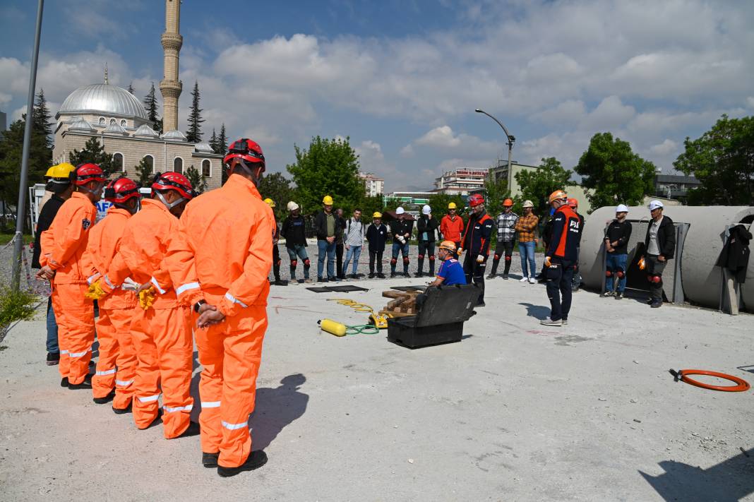 Konya afetlere hazırlanıyor 8