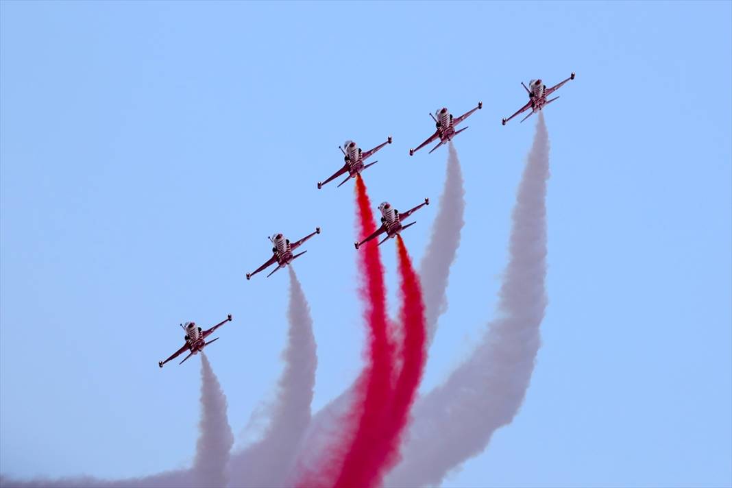 Türk Yıldızlarından, Konya'da muhteşem gösteri 11