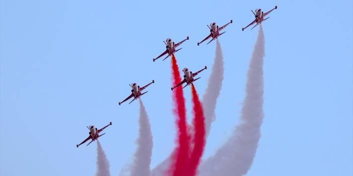 Türk Yıldızlarından, Konya'da muhteşem gösteri
