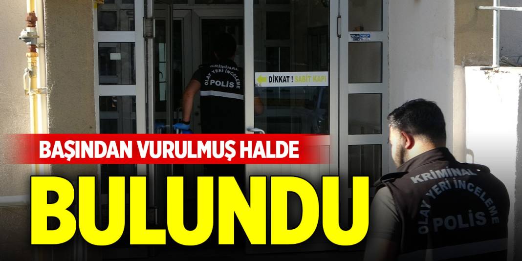 Yaşlı adam evinde başından vurulmuş halde bulundu 1