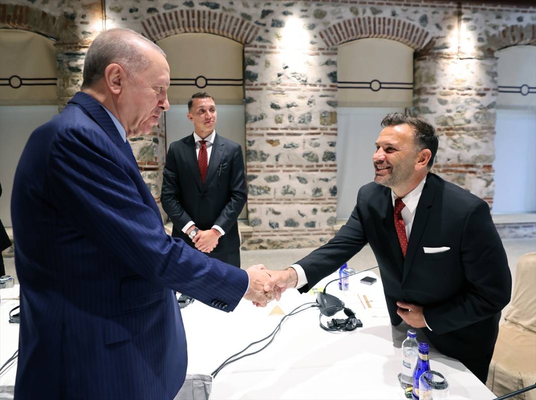 Cumhurbaşkanı Erdoğan, Şampiyon Galatasaray'ı kabul etti 10