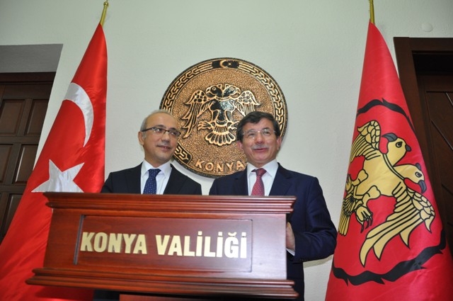 Dışişleri Bakanı Davutoğlu ve Bakan Elvan, Konya'da 19