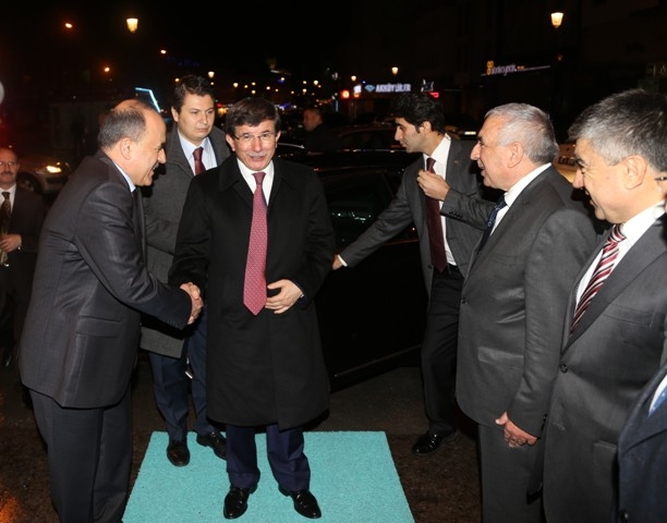 Dışişleri Bakanı Davutoğlu ve Bakan Elvan, Konya'da 8