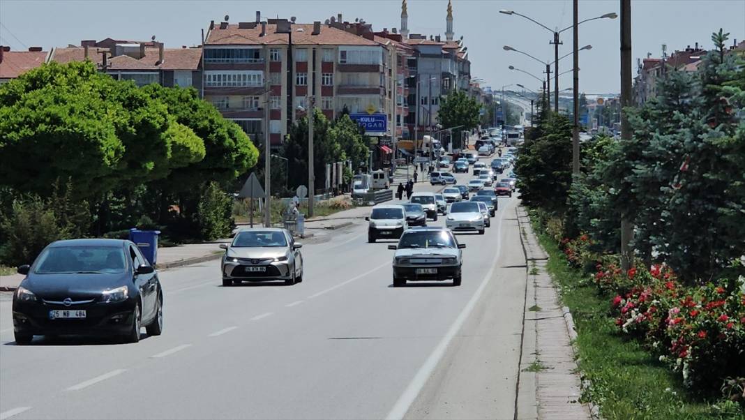 Bayram tatili dönüşünde Konya'da yoğunluk yaşanıyor 1