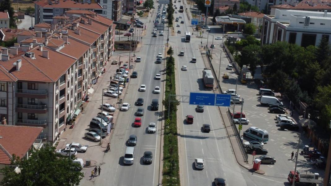 Bayram tatili dönüşünde Konya'da yoğunluk yaşanıyor 2