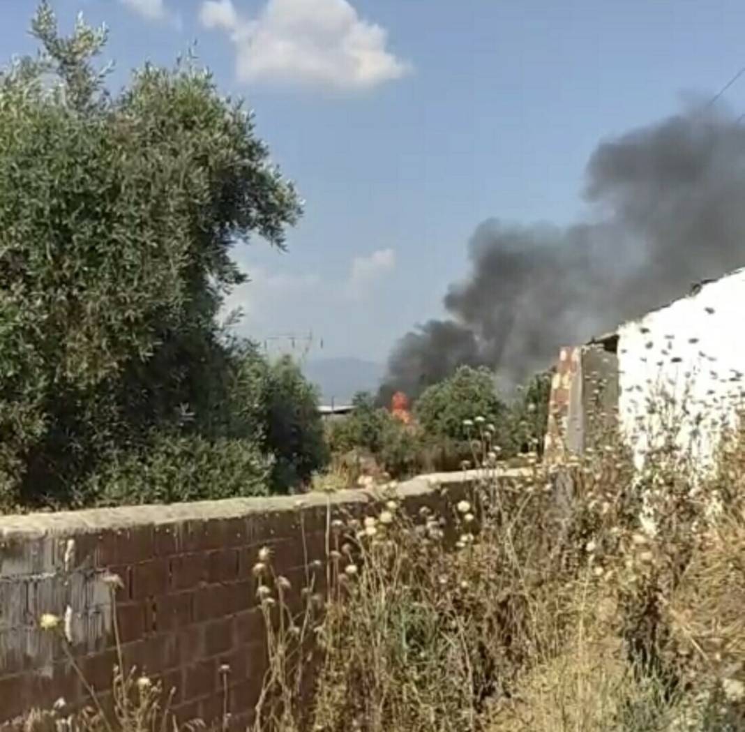 Müştemilatta çıkan yangında yaralanan bebek hastanede yaşamını yitirdi 1